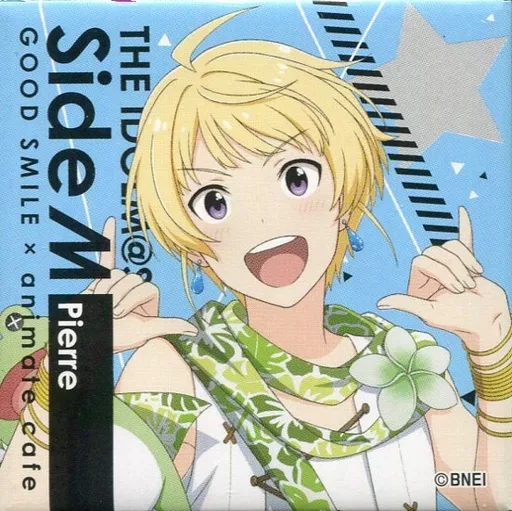 ピエール 「アイドルマスター SideM×GOOD SMILE×animatecafe トレーディングスクエア缶バッジ Bグループ」