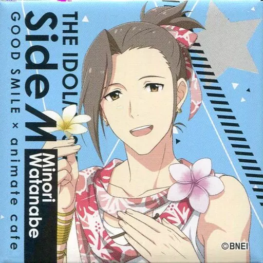 渡辺みのり 「アイドルマスター SideM×GOOD SMILE×animatecafe トレーディングスクエア缶バッジ Bグループ」
