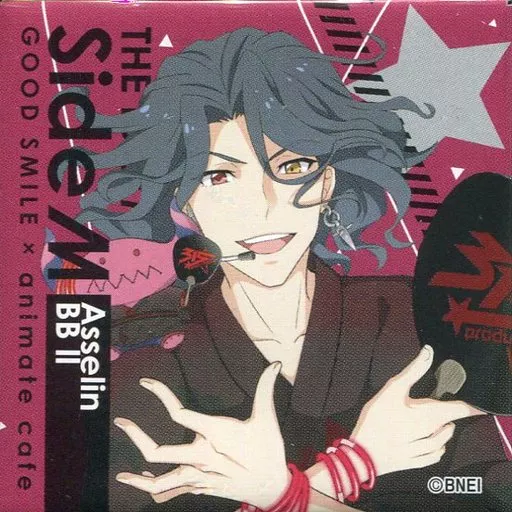 アスラン=ベルゼビュートII世 「アイドルマスター SideM×GOOD SMILE×animatecafe トレーディングスクエア缶バッジ Bグループ」