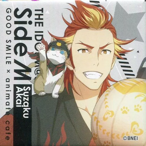 紅井朱雀 「アイドルマスター SideM×GOOD SMILE×animatecafe トレーディングスクエア缶バッジ Bグループ」