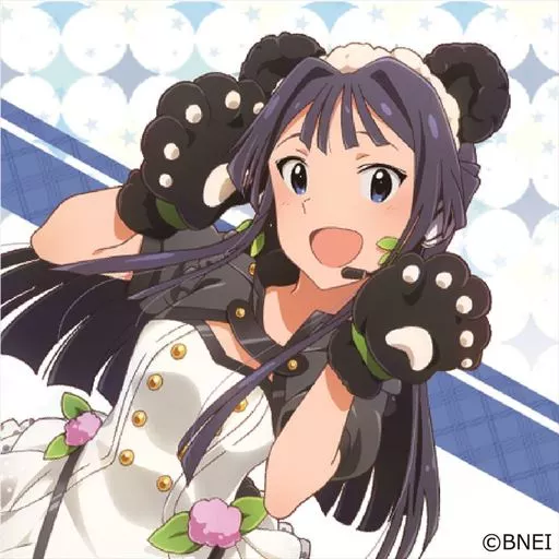 最上静香 「アイドルマスター ミリオンライブ! トレーディングスクエア型缶バッジvol.1」