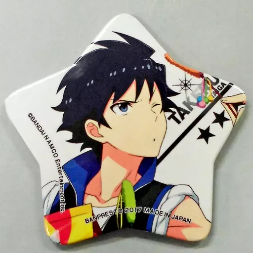大河タケル 星型缶バッジ 「一番カフェ アイドルマスター SideM Brilliant Side」 ドリンク注文特典