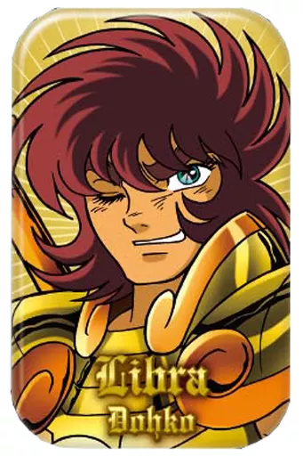 駿河屋 -<中古>童虎 「聖闘士星矢 まるかくカンバッジ」（バッジ・ピンズ）