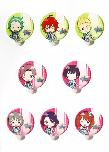アイドルマスター SideM Jupiter/Cafe Parade 缶バッジ(8個セット) 「Blu-ray THE IDOLM＠STER SideM 2nd STAGE ～ORIGIN＠L STARS～ Live Blu-ray [Complete Side]」 アニメイト購入特典