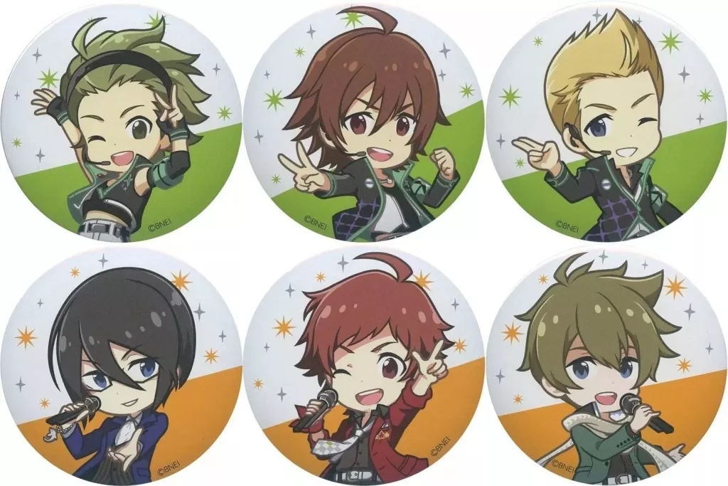 全6種セット 「アイドルマスター SideM×アニON 315! STATION AKIHABARA 缶バッジコレクションA」（本体不備（中））