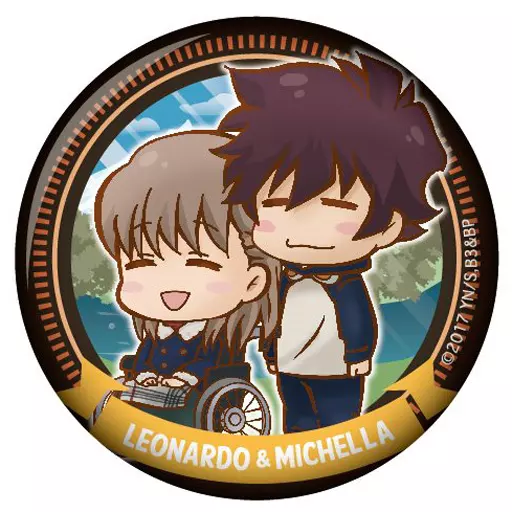 血界戦線　BEYOND　ミシェーラ　缶バッジ 駿河屋 -<中古>レオ＆ミシェーラ 「血界戦線＆BEYOND とじコレ 缶