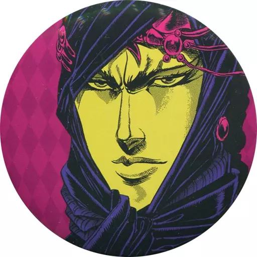 カーズ 「ジョジョの奇妙な冒険 コレクション缶バッジ」 創刊50周年記念 週刊少年ジャンプ展 VOL.1グッズ(本体不備(中))