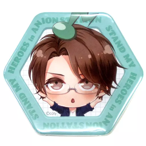 スタンドマイヒーローズ　夏目春　アニON STATION限定缶バッジ　スタマイ 駿河屋 -<中古>夏目春 「スタンドマイヒーローズ in アニON STATION 缶