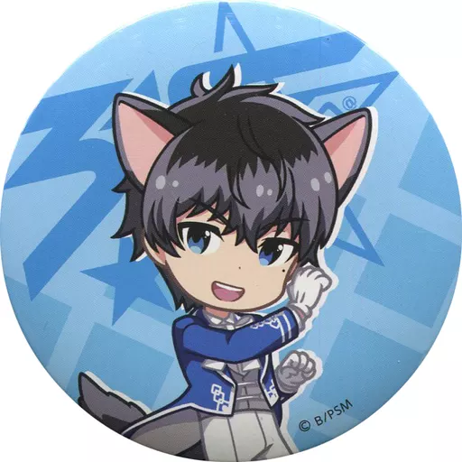 鷹城恭二 缶バッジ 「アイドルマスター SideM in ナンジャタウン」 ゴールを決めろ!VICTORYシュート! B賞