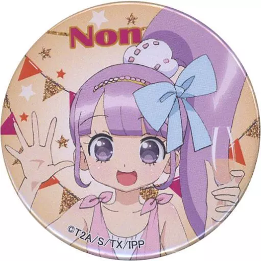 プリパラ ハートデビデビパーティー のん 缶バッジ 真中のん プリパラ ハートデビデビパーティー ハートデビパ 缶バッジ 缶バ のん