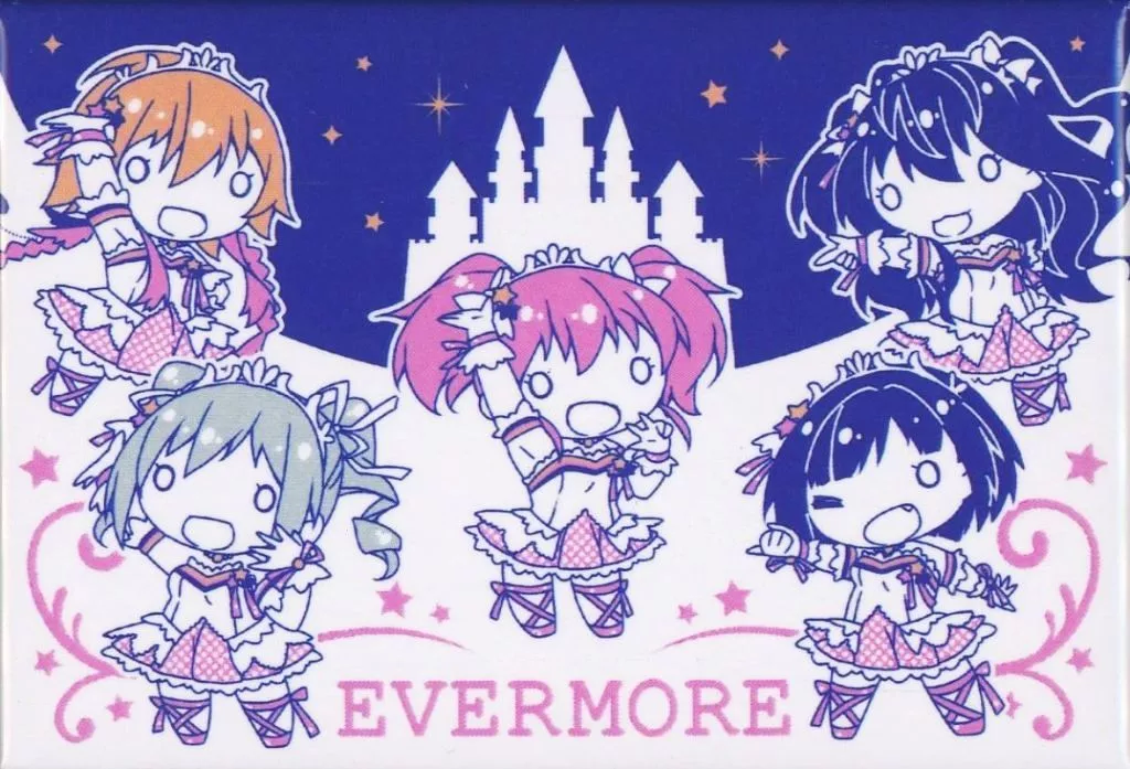 EVERMORE 缶バッジ 「C93 アイドルマスター シンデレラガールズ ちまドル EVERMOREセット」 会場限定購入特典