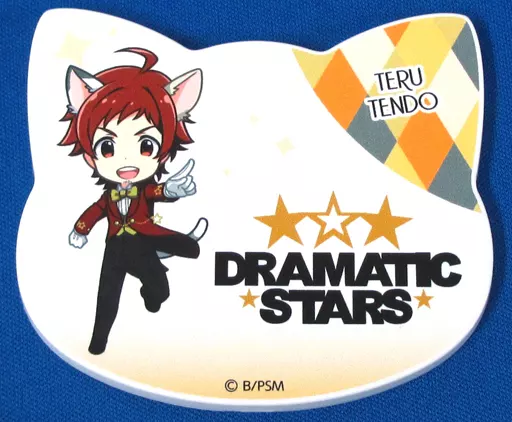 天道輝 ねこ型マグバッジ 「アイドルマスター SideM in ナンジャタウン」