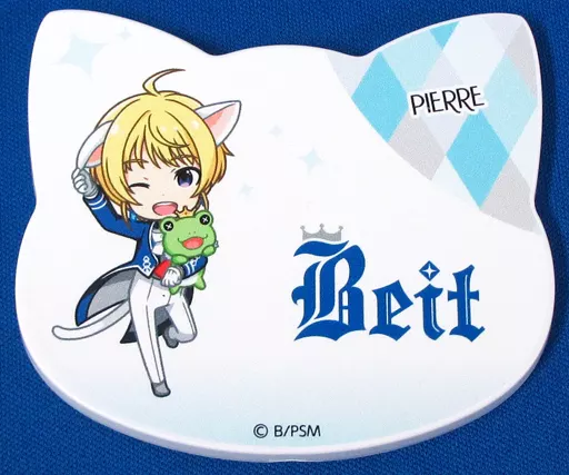 ピエール ねこ型マグバッジ 「アイドルマスター SideM in ナンジャタウン」