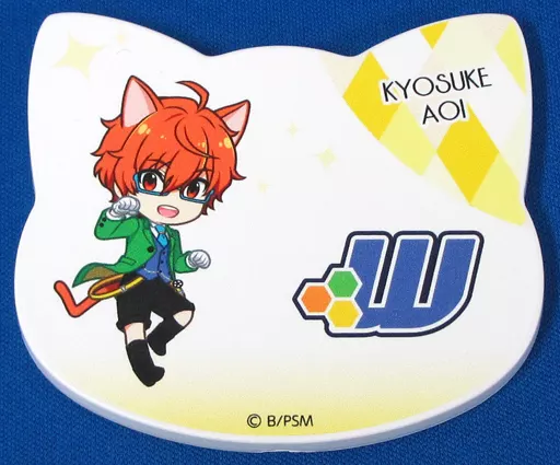 蒼井享介 ねこ型マグバッジ 「アイドルマスター SideM in ナンジャタウン」