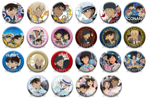全22種セット 「名探偵コナン 缶バッジコレクション Vol.2」