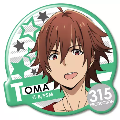 天ヶ瀬冬馬 「アイドルマスター SideM ぷくっとバッジコレクション TYPE A」