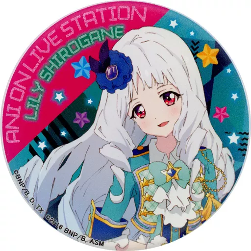 アイカツ アニオン マグバッジ 白銀リリィ