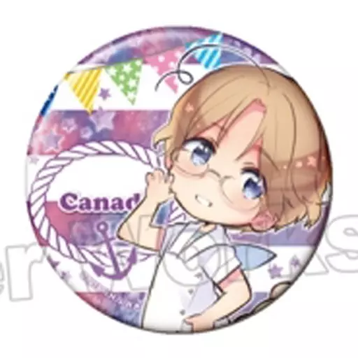 駿河屋 -<中古>カナダ 「ヘタリア The World Twinkle 缶バッジ