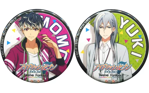 アイナナ Twelve Fantasia! 特典缶バッジ 駿河屋 -<中古>百＆千(Re：vale) 44mm缶バッジ2個セット 「PS Vita