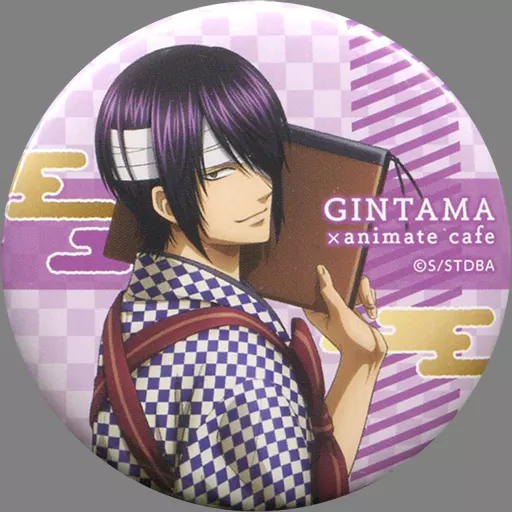 銀魂 アニメイトカフェ 缶バッジ 高杉 駿河屋 -<中古>高杉晋助 「銀魂×animatecafe トレーディング缶バッジ