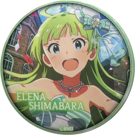 島原エレナ 「アイドルマスター ミリオンライブ! トレーディング缶バッジ Vol.2」 アイドルマスター×東急ハンズ限定