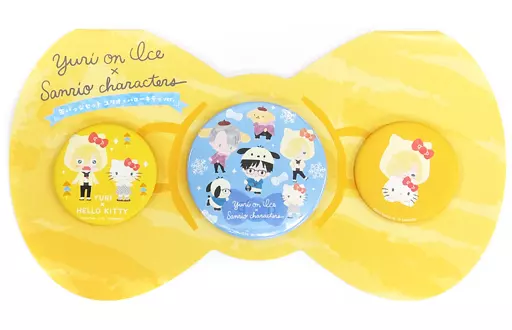ユーリ!!! on ICE サンリオコラボ 缶バッジ ユーリ!!! on ICE サンリオ缶バッジ 缶ミラー - メルカリ