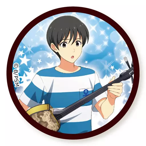 冬美旬 「アイドルマスター SideM トレーディング缶バッジ Natural Face Idols type：インテリ」