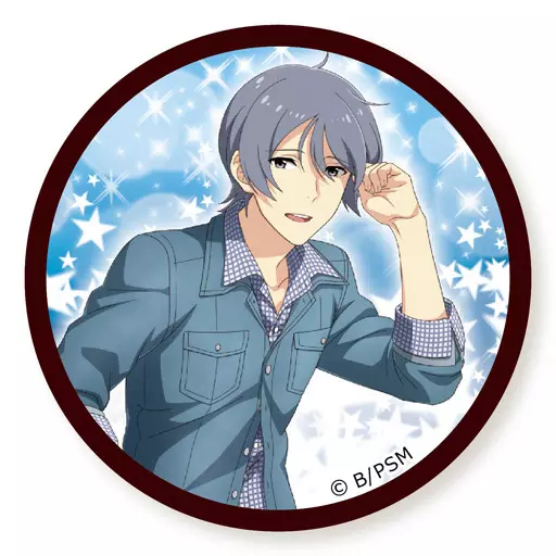 榊夏来 「アイドルマスター SideM トレーディング缶バッジ Natural Face Idols type：インテリ」