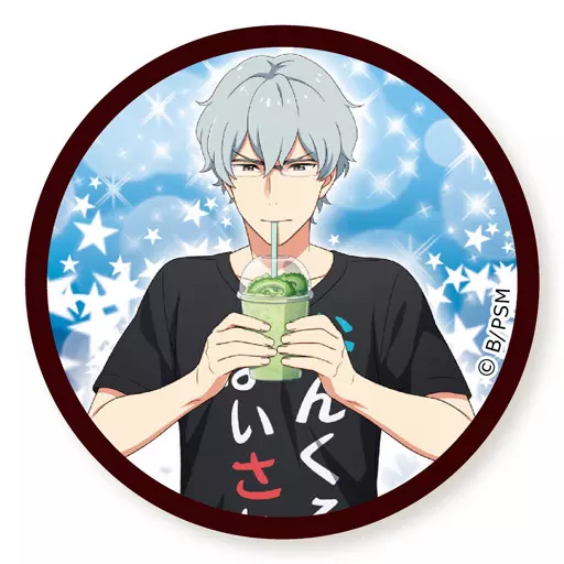 硲道夫 「アイドルマスター SideM トレーディング缶バッジ Natural Face Idols type：インテリ」