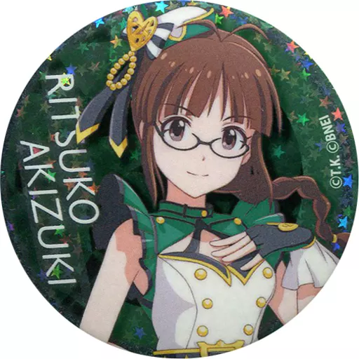 秋月律子(ホログラム) 「アイドルマスター トレーディング缶バッジ Vol.1」 アイドルマスター×東急ハンズ限定