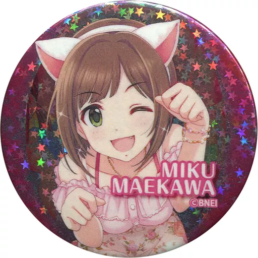 前川みく(ホログラム) 「アイドルマスター シンデレラガールズ トレーディング缶バッジ Vol.2」 アイドルマスター×東急ハンズ限定