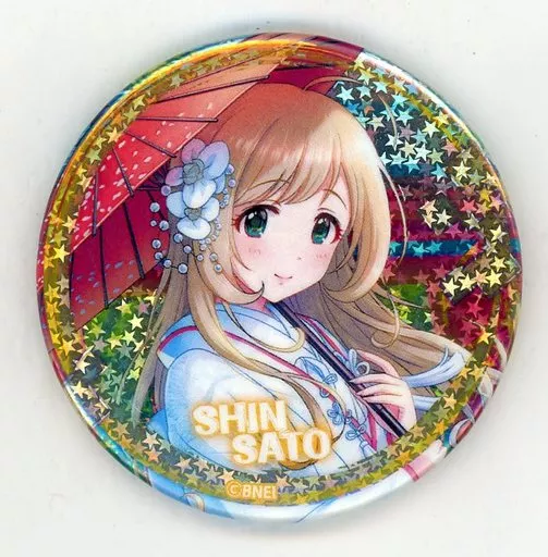 佐藤心(ホログラム) 「アイドルマスター シンデレラガールズ トレーディング缶バッジ Vol.3」 アイドルマスター×東急ハンズ限定（本体不備（中））