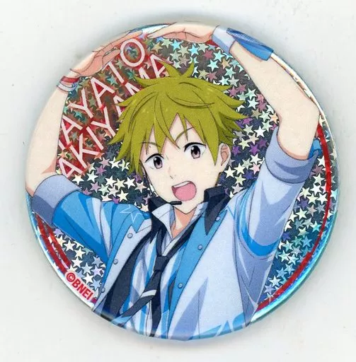秋山隼人(ホログラム) 「アイドルマスター SideM トレーディング缶バッジ Vol.3」 アイドルマスター×東急ハンズ限定