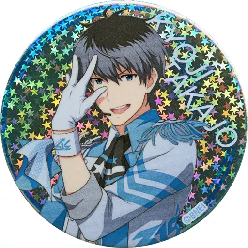 鷹城恭二(ホログラム) 「アイドルマスター SideM トレーディング缶バッジ Vol.3」 アイドルマスター×東急ハンズ限定