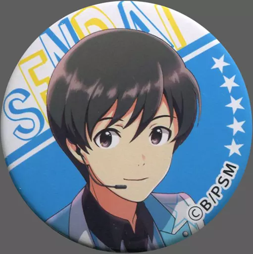 冬美旬 「THE IDOLM＠STER SideM 3rdLIVE TOUR Cafe ORIGIN＠L PIECES 缶バッジB 仙台」