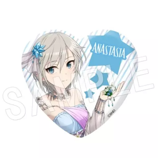 アナスタシア 「アイドルマスター シンデレラガールズ トレーディングハート型缶バッジ vol.2」