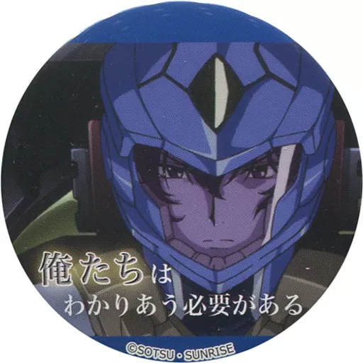 ガンダム00　10周年記念イベント　缶バッジ　刹那・F・セイエイ　レア ガンダム00 10周年記念イベント 缶バッジ 刹那・F・セイエイ