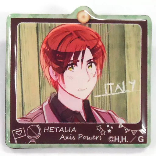 駿河屋 -<中古>イタリア(B) 「ヘタリア Axis Powers ぷくっとバッジ