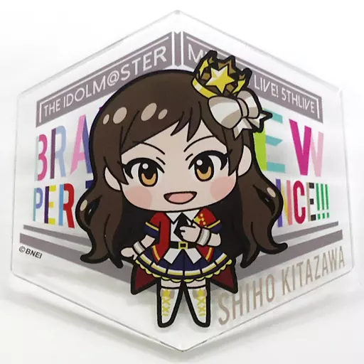 北沢志保 公式プロデュースバッジ 「THE IDOLM＠STER MILLION LIVE! 5thLIVE BRAND NEW PERFORM＠NCE!!!」