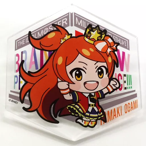 大神環 公式プロデュースバッジ 「THE IDOLM＠STER MILLION LIVE! 5thLIVE BRAND NEW PERFORM＠NCE!!!」