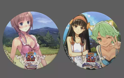ロロナのアトリエ&シャリーのアトリエ 缶バッジセット(2個組) 「アトリエ 20周年スペシャルライブ in 豊洲PIT ガストくじ」 G賞