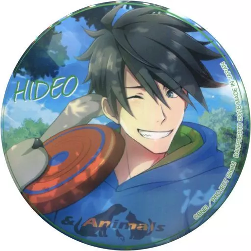 握野英雄(アニマルトレーナー) 「アミューズメント一番カフェ アイドルマスター SideM ～2018Early summer～ 缶バッジ」