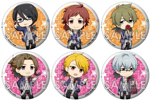 全6種セット 「えふぉるめ アイドルマスターSideM キメっ!と缶バッジ 鳥籠の輪舞曲」