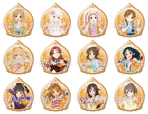 全12種セット 「アイドルマスター シンデレラガールズ ぷくっとバッジコレクション Passion Ver. Vol3」
