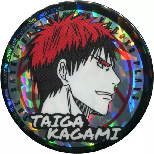 駿河屋 -<中古>火神大我 缶バッジ～player index～シャイニーカラーver