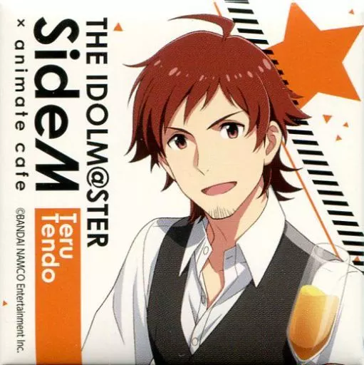 天道輝 「アイドルマスター SideM×animatecafe トレーディングスクエア缶バッジvol.2 Aグループ」