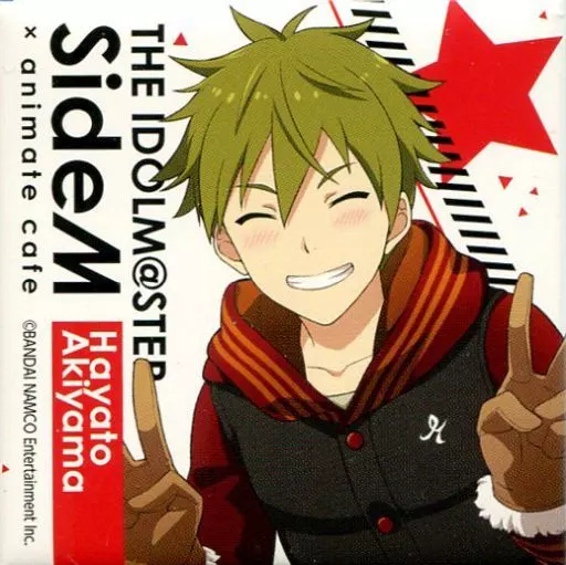 秋山隼人 「アイドルマスター SideM×animatecafe トレーディングスクエア缶バッジvol.2 Aグループ」