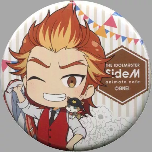 紅井朱雀 「アイドルマスター SideM×animatecafe トレーディング缶バッジ Garden Party ver. Bグループ」
