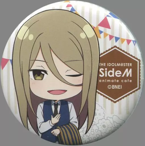 古論クリス 「アイドルマスター SideM×animatecafe トレーディング缶バッジ Garden Party ver. Cグループ」