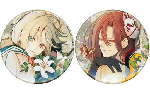 ニル・アドミラリの天秤　翡翠　缶バッジ　DVDアニメイト限定版特典 等 駿河屋 -<中古>星川翡翠＆汀紫鶴 缶バッジ2種セット 「Blu-ray/DVD